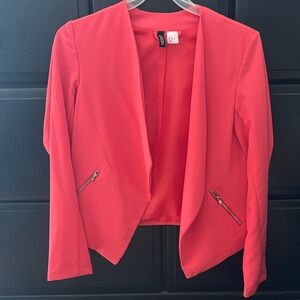 H&M Blazer with Zipper Accents